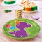 8 Count Little Dino Brontosaurus Paper Dessert Plates 7-Inch Dinosaur Party Tableware